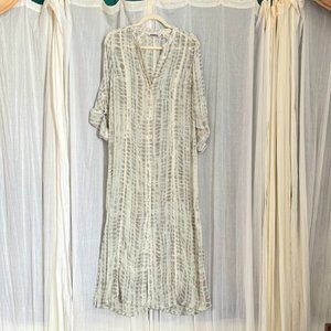 Soft Surroundings Sheer Shirtdress